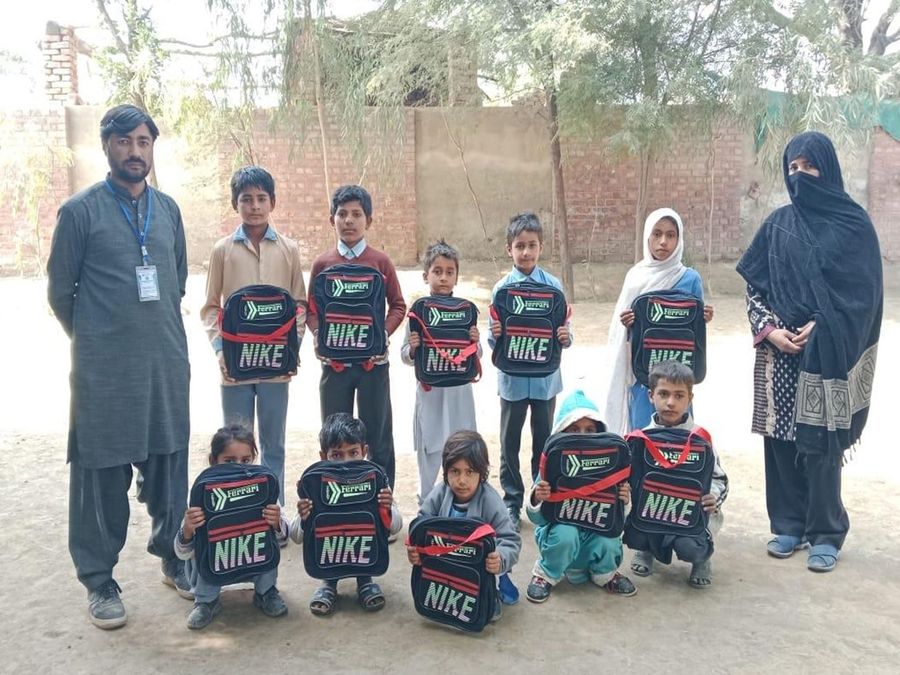 Students at a PDO-managed school